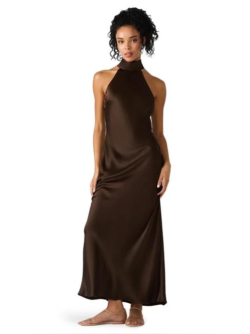 Steve Madden Lara Dress In Espresso